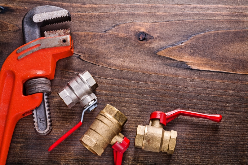 Commercial plumbing work in a Finchley Central business